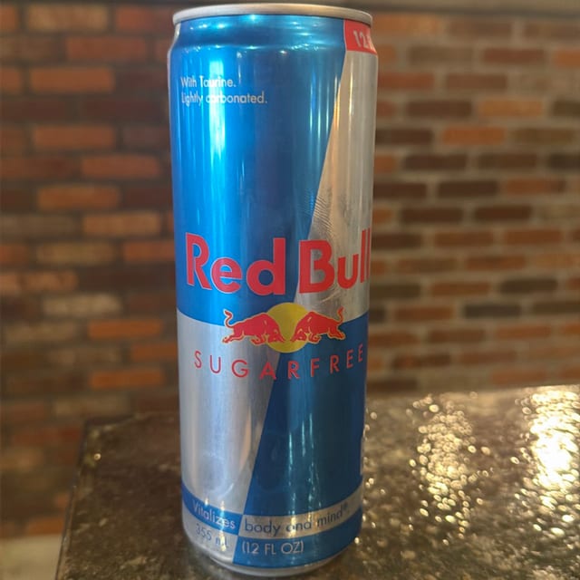 Red Bull Sugar Free.