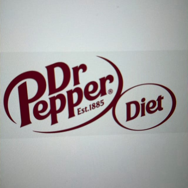Diet Dr Pepper.